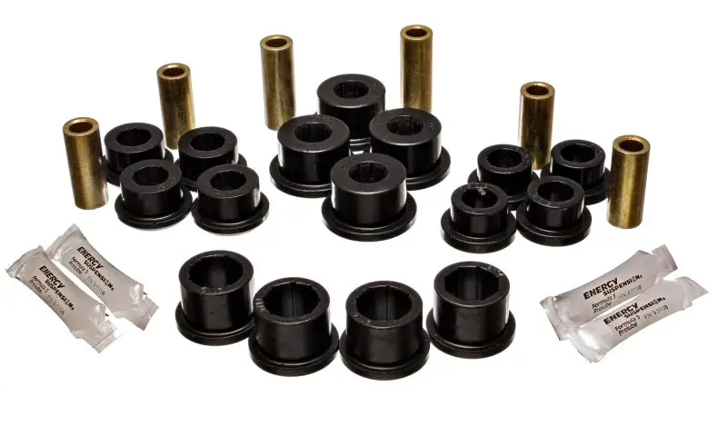 Energy Suspension 04-07 Mazda RX8 Black Rear Lateral/Trailing Arm Bushings Smooth Ride