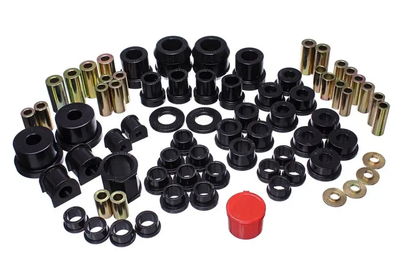 Energy Suspension 06-14 Mazda Miata Black Master Bushing Set Reliable Suspension Upgrade