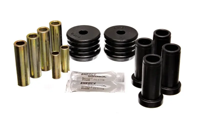 Energy Suspension 64-75 BMW 2002 Black Rear Control Arm Bushing Set Classic Cars