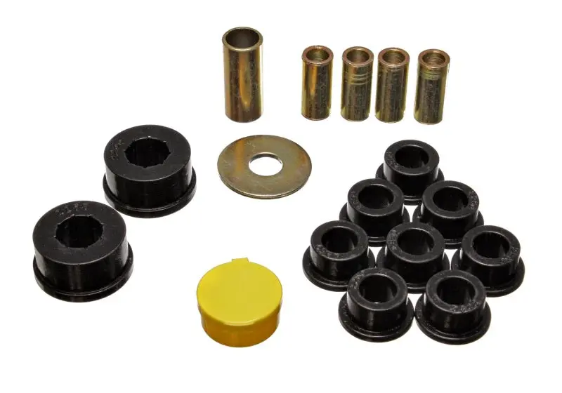 Energy Suspension 79-85 Mazda RX7 Black Rear Watts Link Set Enhanced Performance
