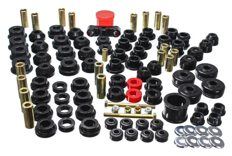 Energy Suspension 88-91 Honda Civic CRX Black Hyper-Flex Master Bushing Set