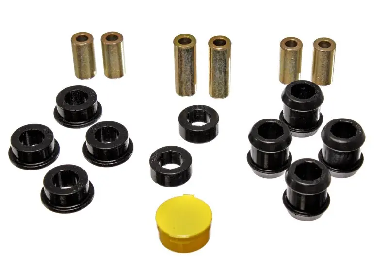 Energy Suspension 88-91 Honda Civic CRX Black Front Control Arm Bushing Set