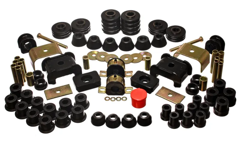 Energy Suspension Black Hyper-Flex Master Bushing Set 73-80 Chev/GMC 4WD