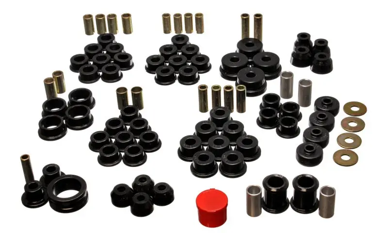 Energy Suspension Black Hyper-Flex Master Bushing Set 84-95 Chevrolet Corvette