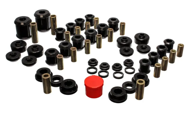 Energy Suspension Black Hyper-flex Master Bushing Set 95-99 Mitsubishi Eclipse FWD AWD