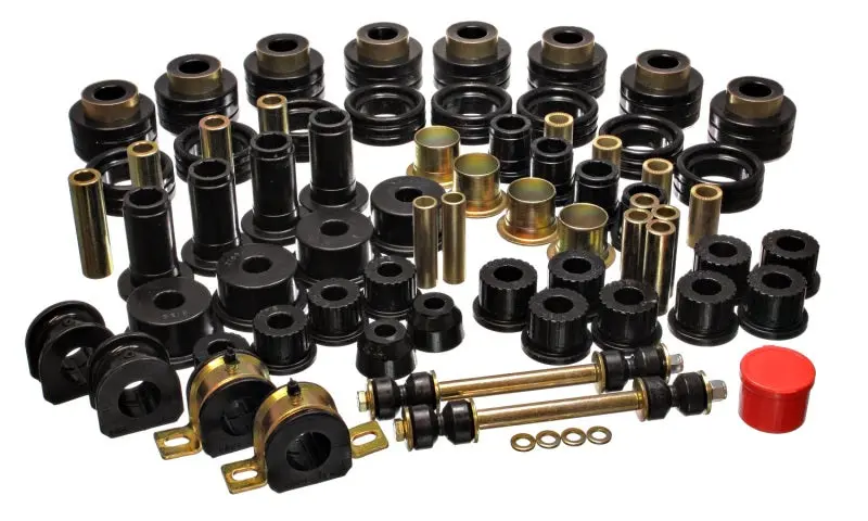 Energy Suspension Black Hyper-flex Master Bushing Set 94-01 Dodge Ram 1500 2WD 94-02 Ram 2500 3500 2WD