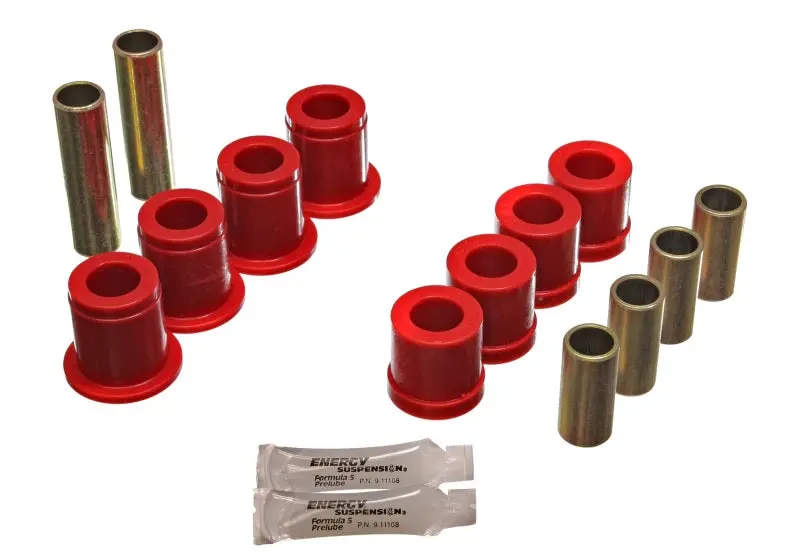 Energy Suspension Red Front Control Arm Bushing Set 87-95 Nissan Pathfinder 2WD/4WD