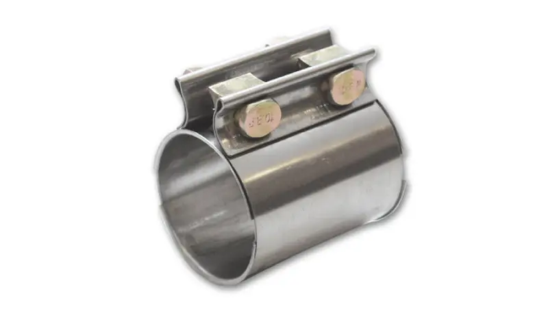 Vibrant TC Series Heavy Duty SS Exhaust Sleeve Butt Joint Clamp 2.5in O.D. Tubing