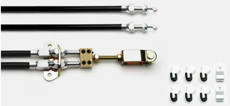 Wilwood Universal Parking Brake Cable Kit Disc/Drum Combination MC4 Clevis