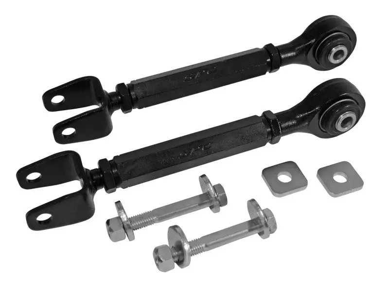 SPC Performance Rear Adjustable Camber Arms Toe Cams and Lock Plates 09+ Nissan 370Z 08-13 Infiniti G37