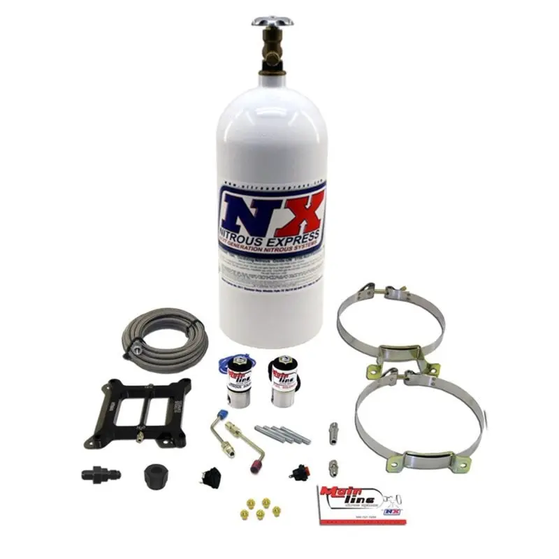 Nitrous Express Mainline Carb Nitrous Kit 10lb Bottle High Performance Engines