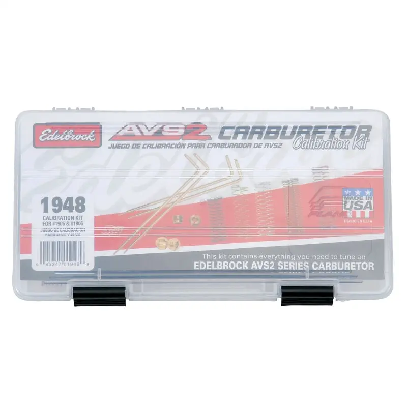 Edelbrock Calibration Kit 1905 1906 Carburetors - Tuning and Adjustment Parts