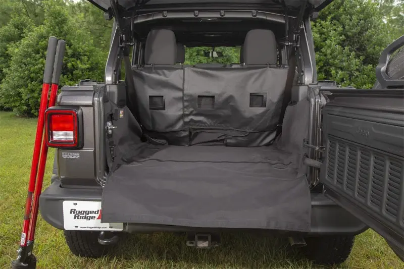 Rugged Ridge C3 Cargo Cover 18-22 Jeep Wrangler JL 4 Door Excluding 4XE Models