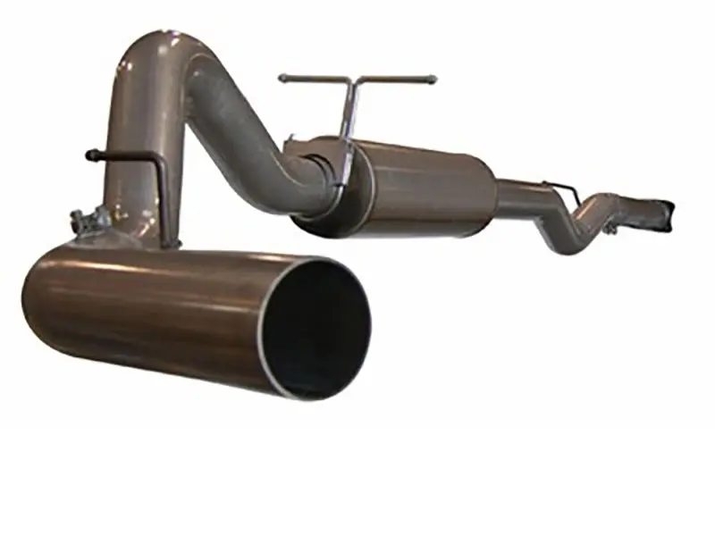 aFe LARGE Bore HD Exhaust Cat-Back SS-409 06-07 GM Diesel Trucks 6.6L LLY LBZ