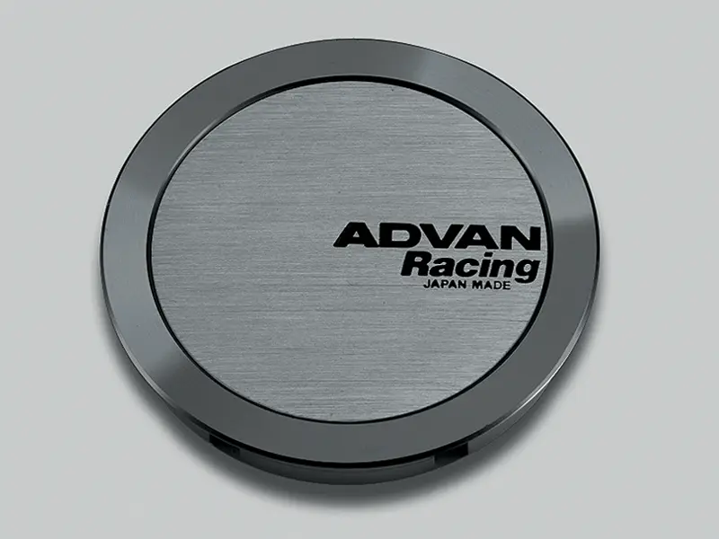 Advan 63mm Full Flat Centercap Hyper Black Wheel Customization