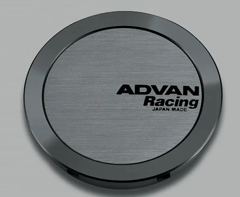 Advan 73mm Full Flat Centercap Hyper Black Wheel Customization