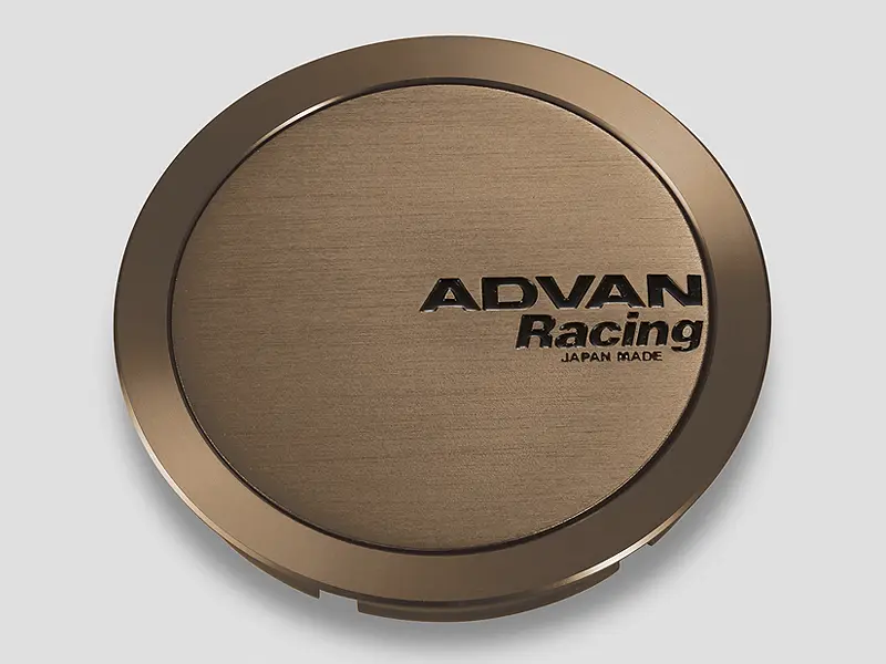 Advan 73mm Full Flat Centercap Umber Bronze Wheel Accessory