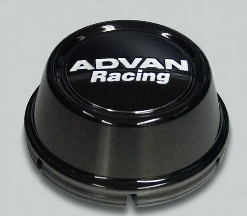 Advan 73mm High Centercap - Black Advan Racing Wheels