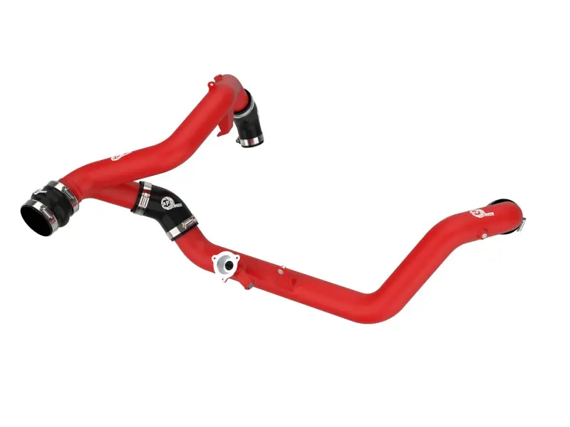 aFe Bladerunner 2-1/4in Aluminum Hot Charge Pipe Black 20-23 Ford Explorer Explorer ST