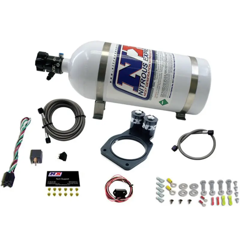 Nitrous Express 10-15 Chevrolet Camaro Nitrous Plate Kit 50-150HP 10lb Bottle