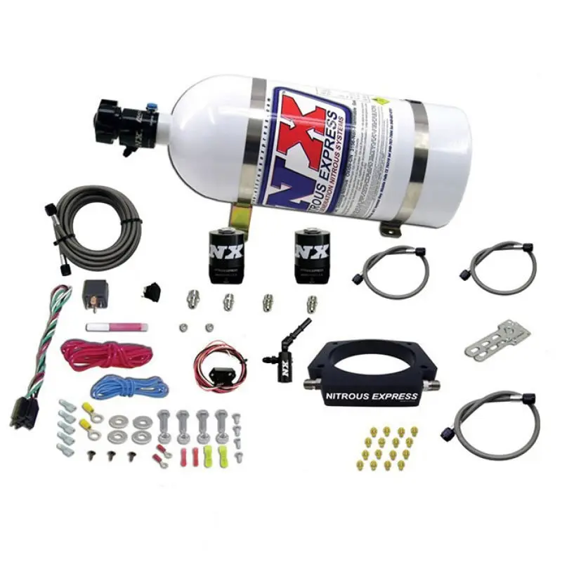 Nitrous Express 2014+ Chevrolet Corvette C7 Nitrous Plate Kit 50-300HP 10lb Bottle