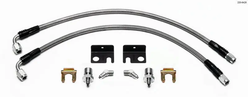 Wilwood Flexline Kit 00-04 PT Cruiser Neon SRT/4 Forged Dynalite Caliper