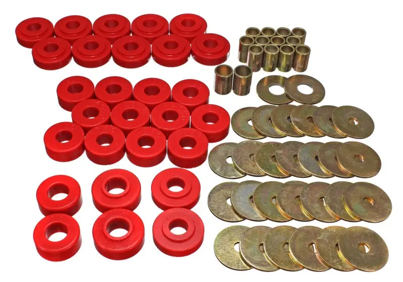 Energy Suspension 65-67 Chevy Malibu Chevelle El Camino Monte Carlo Body Mount Set