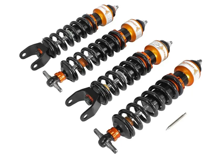 aFe Control PFADT Series Featherlight Single Adj Street Track Coilover System Chevy Corvette 1997-2013