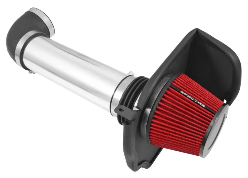 Spectre Polished Air Intake Kit Red Filter 2011-2017 Dodge Challenger/Charger 5.7L V8