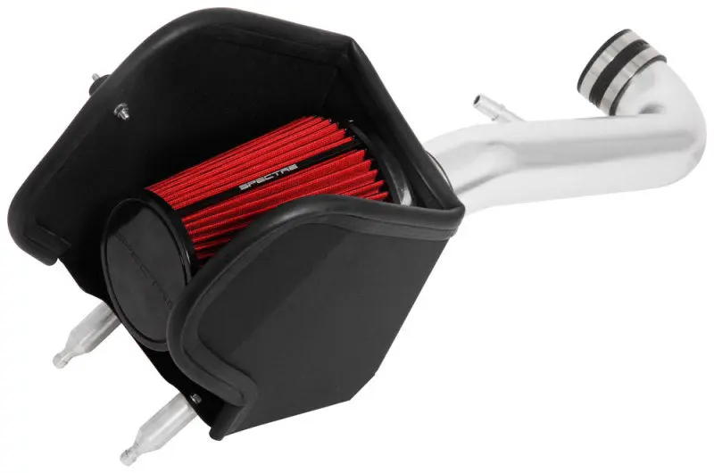 Spectre Polished Air Intake Kit Red Filter 2018 Jeep Wrangler 3.6L V6