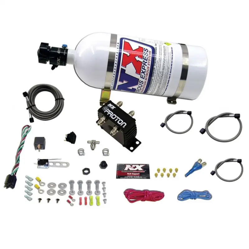 Nitrous Express Proton Plus Nitrous Kit 10lb Bottle Enhanced Performance