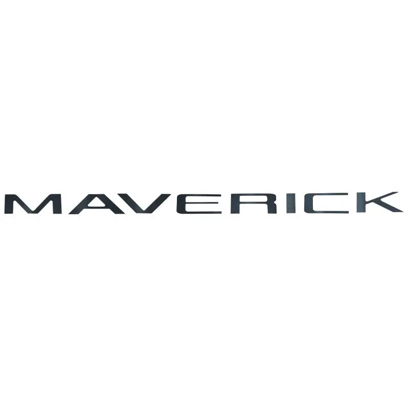 Putco 22-23 Ford Maverick Black Platinum Lettering Kit Emblems