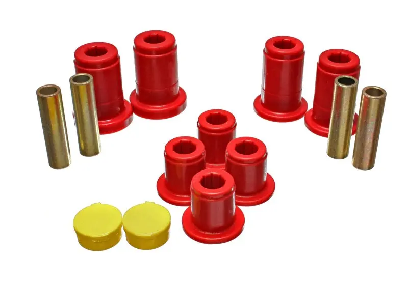 Energy Suspension Explorer 2WD Front Control Arm Bushing Set Red