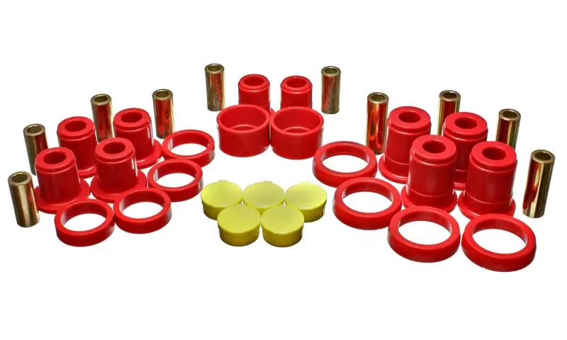 Energy Suspension Red Rear End Control Arm Bushing Set 02-07 GM SUVs