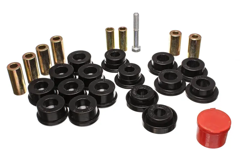 Energy Suspension Black Front Control Arm Bushings Jeep Vehicles