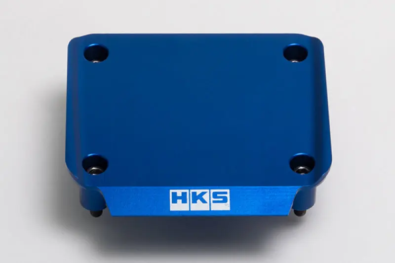 HKS RB26 Transistor Cover Blue Engine Bay Dress-Up Performance Part
