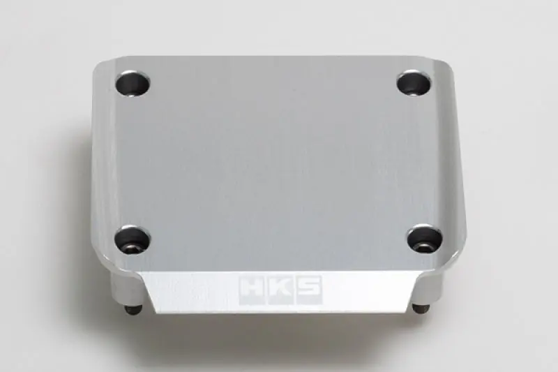 HKS RB26 Transistor Cover Silver Engine Bay Dress-Up Performance Part