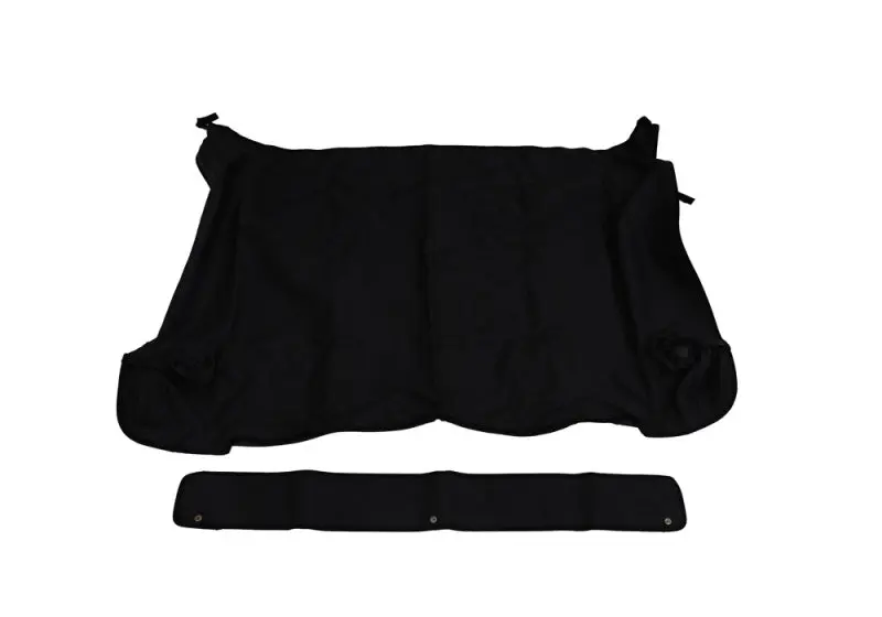 Rampage 2018-2019 Jeep Wrangler JL Sport 2-Door Black Tonneau Cover