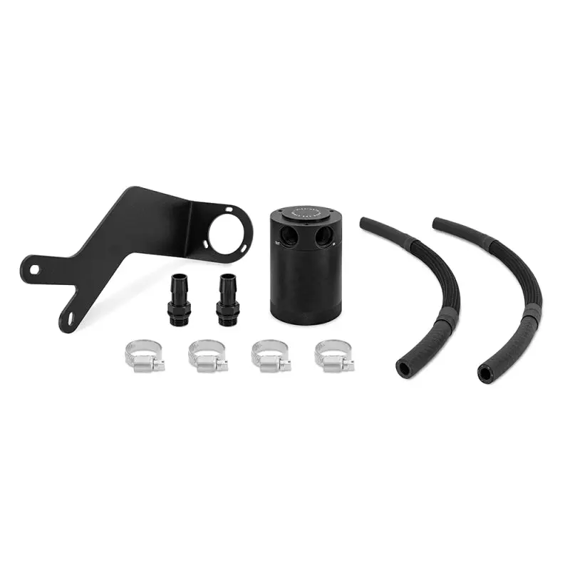Mishimoto 2018-2020 Subaru Crosstrek Baffled Oil Catch Can Kit Black Engine Longevity