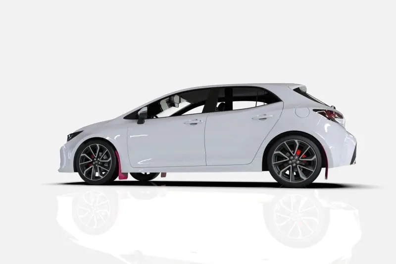 Rally Armor 2018-2023 Subaru Crosstrek Pink Mud Flaps BCE Logo