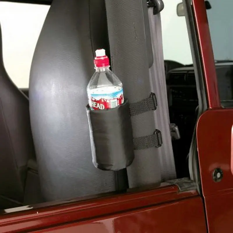 Rampage 1999-2019 Universal Black Roll Bar Drink Cup Holders