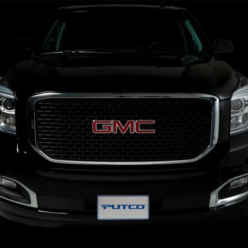 Putco 15-20 GMC Yukon XL Liquid 3D Slot Black Denali Style Lighted Boss Grille