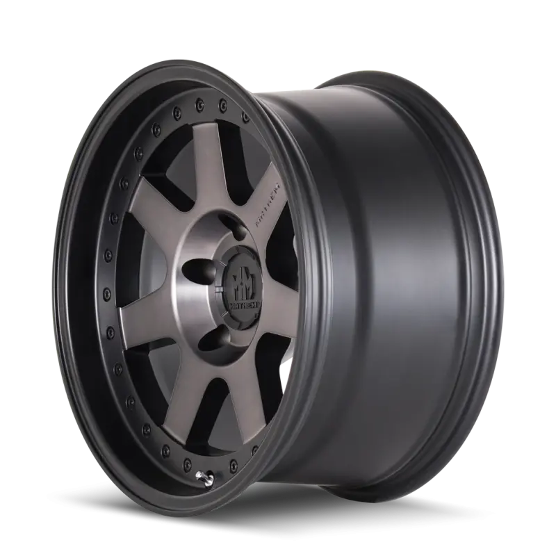 Mayhem 8300 Prodigy 20x9 Matte Black Wheel Dark Tint 8x180 BP 0mm Offset 130.8mm Hub