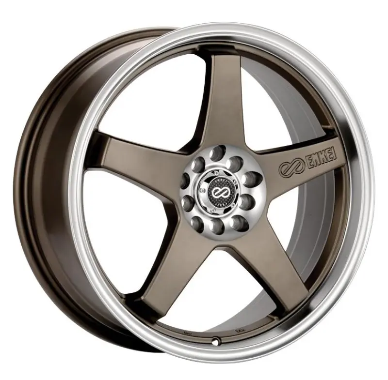 Enkei EV5 17x7 5x100/114.3 38mm Offset Matte Bronze Wheel