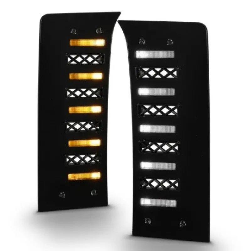 Anzo 2022-2024 Toyota Tundra Z-Series Full LED DRL Vent Lights Pair Factory LED Models