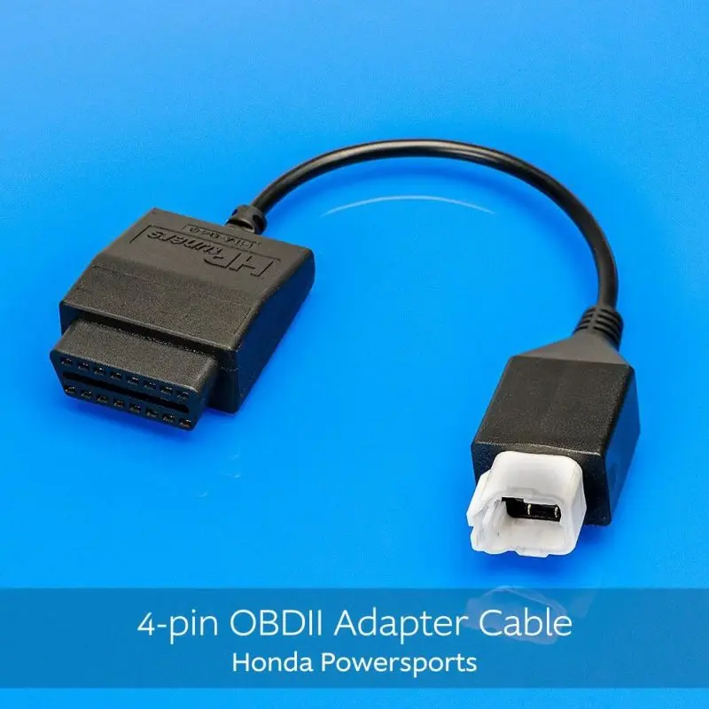 HPT OBDII Adapter Cable Honda Powersports 4 Pin Diagnostic Tool HP Tuners