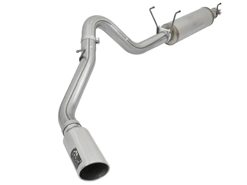 aFe MACHForce XP 4in Cat-Back Exhaust Stainless Steel Polished Tips 2014-2017 Dodge Ram 2500 V8-6.4L Hemi