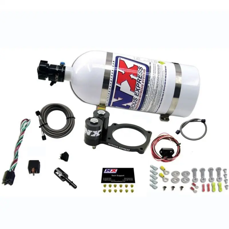 Nitrous Express Dodge Hellcat Demon Nitrous Plate Kit 10lb Bottle