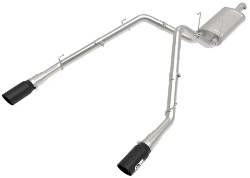 aFe Apollo GT 3in 409 Stainless Steel Cat-Back Exhaust System Black Tip 2009-2018 Dodge/Ram 1500 V8-5.7L