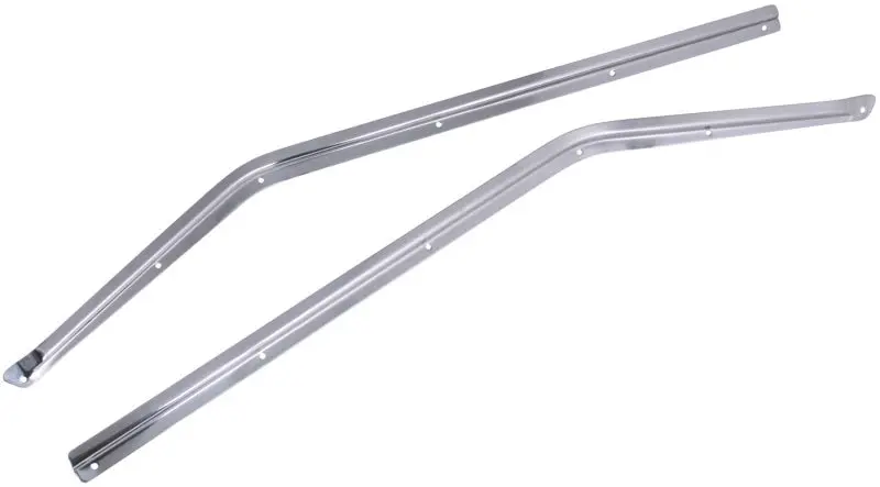 Rugged Ridge Stainless Steel Half Door Retaining Channel 87-95 Jeep Wrangler YJ